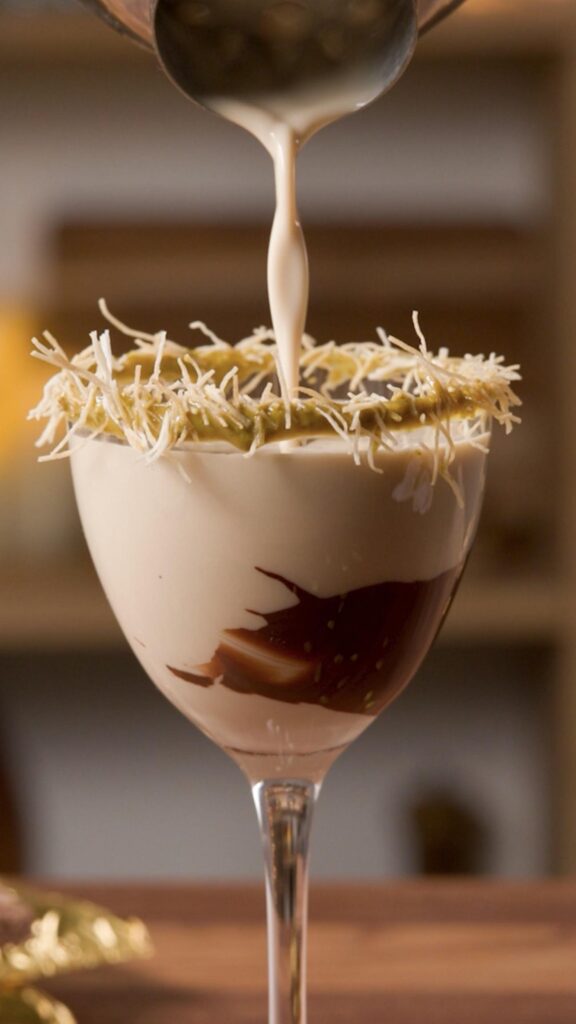 Dubai Chocolate Martini